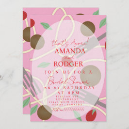 Invitación That’s Amore Italian Pasta Wedding