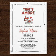 That's Amore Despedida de Soltera Italiana Caprich