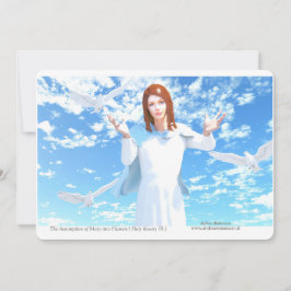 Invitación The Assumption of Mary into Heaven