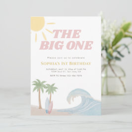 Invitación The Big One Playa Rosa Surf Verano Costero