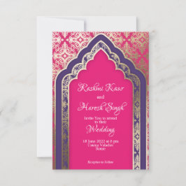 Invitación The Gold Portal Indian