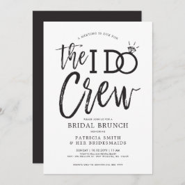 Invitación The I Do Crew | Desayuno Brunch Nupcial