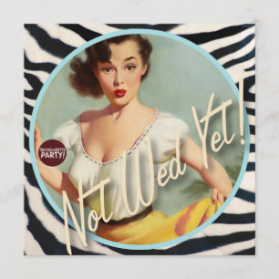 Invitación The Kitsch Bitsch : ¡No casada aún!