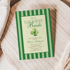 Invitación The Luckiest Bride Bridal Shower Invitation