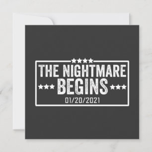 Invitación the nightmare begins