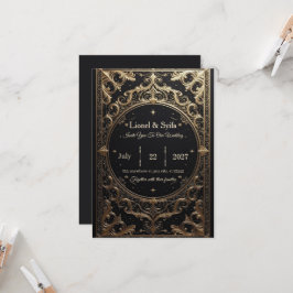 Invitación The Royal Choice: "Royal Baroque Wedding Invitatio