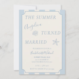 Invitación The Summer She Turned Married Bachelorette Weekend