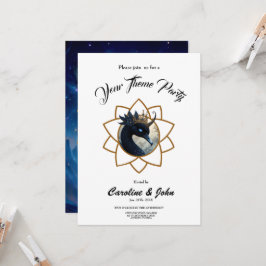 Invitación The Swan Who Guards the Moon.  