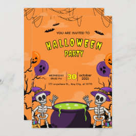 Invitación The ultimate Halloween invitation of this year