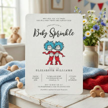 Thing One Thing Two | Gemelos Azules Baby Sprinkle