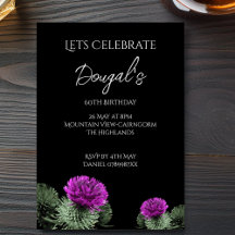 Thistle Birthday de Escocia