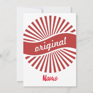 Invitación Thunder_Cove, logotipo de Rótulo original