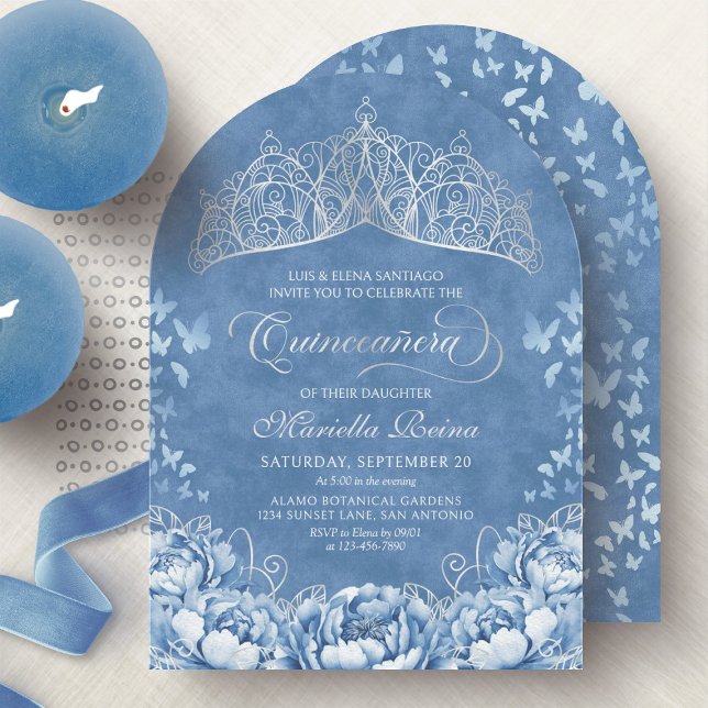 Invitación Tiara Quinceanera (Subido por el creador)