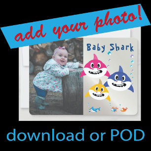 Invitación Tiburón 🦈 Fiesta oceánico por cumpleaños