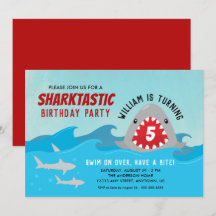 Tiburón lindo | Fiesta de cumpleaños de los niños