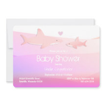 Tiburones y blanco rosado del océano