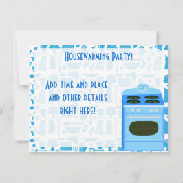 Invitación Tiempo de Fiesta para el calentamiento de la casa