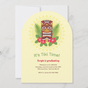 Invitación Tiempo de Tiki