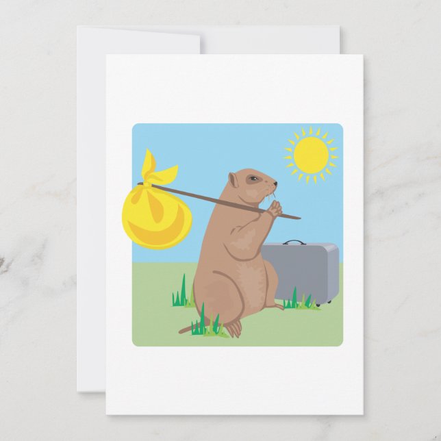 Invitación Tiempo de vacaciones de 6 semanas (Anverso)