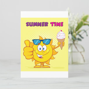 Invitación Tiempo de verano