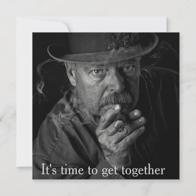 Invitación Tiempo del fiesta (Anverso)