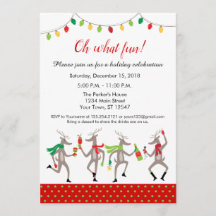 Invitación Tiempo del navidad de la celebración de días