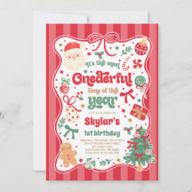Tiempo Onederful Del Año Arco De Navidad Cumpleaño