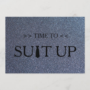 Invitación Tiempo para ajustar el fondo blanco