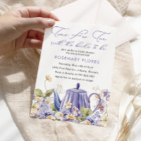 Tiempo Para El Té Teapot Morple Floral Bridal Show