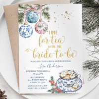 Tiempo Para El Tea Chinoiserie Ornament Bridal Sho