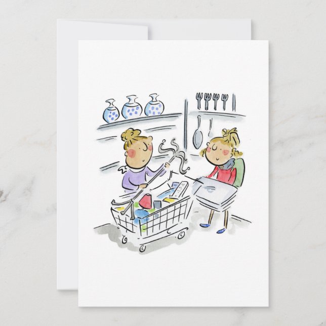 Invitación Tienda residencial (Anverso)