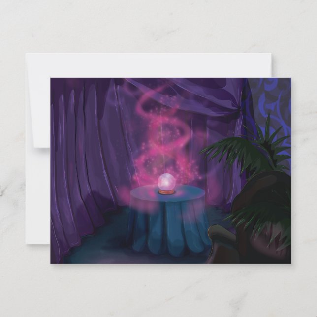 Invitación Tiendas Fortune Tellers (Anverso)