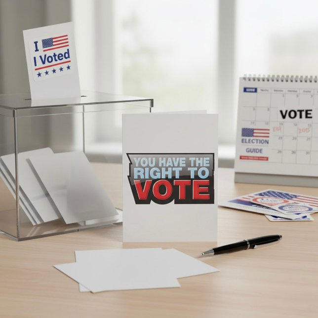 Invitación Tienes Derecho A Votar (Subido por el creador)