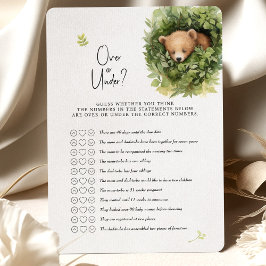 Invitación ¿Tienes un juego de Baby Shower terminado o bajo?