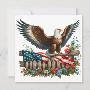 Invitación Tierra de los libres, 250 años de libertad