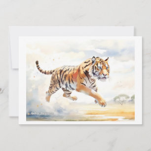 Invitación Tigre en acción 2