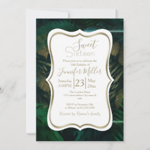 Invitación Tigre escondido en el follaje