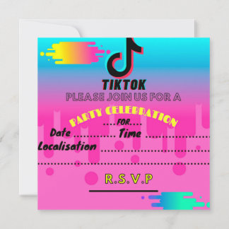 Invitación tiktok