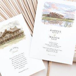 Invitación Timber Banks Wedding & Banquet Center