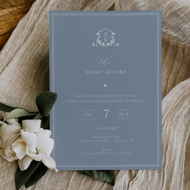 Invitación Timeless Vive la noche antes del azul turbio (Subido por el creador)