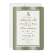Tini Bit Closer Olive Martini Bridal Shower en ray