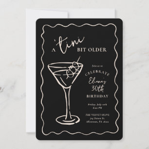 Invitación Tini Bit Mayor 30 Fiesta de cumpleaños