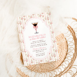 Invitación 'Tini Bit Older Espresso Martini Coquette Cumpleañ