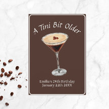Tini Bit Older - Espresso Martini Tema