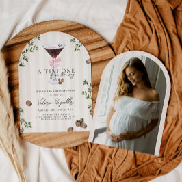 Invitación Tini One | Espresso Martini Baby Shower