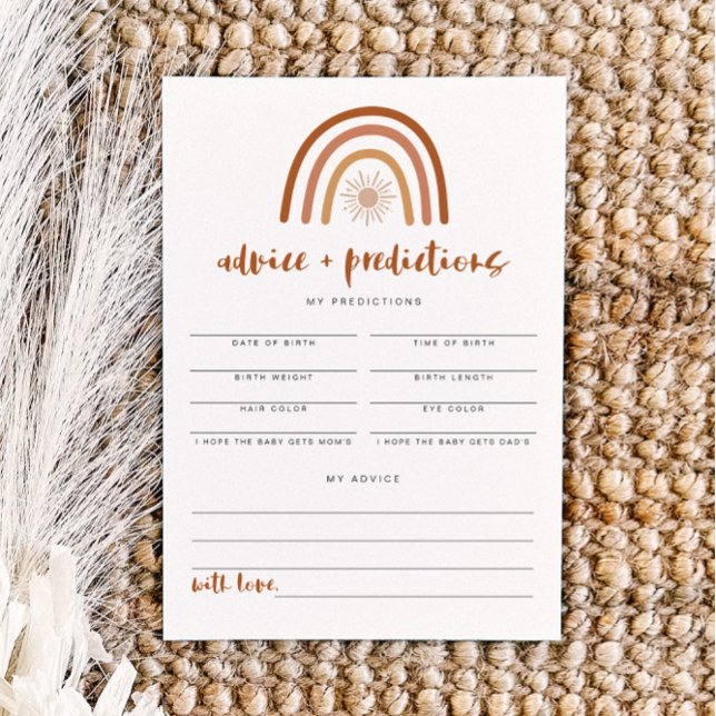 Invitación TINLEY Terracota Consejo y predicciones del arcoir (Subido por el creador)