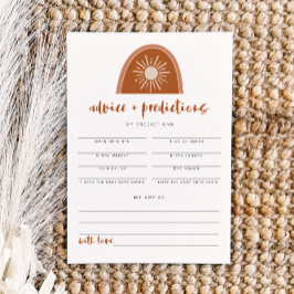 Invitación TINLEY Terracota Rainbow Advice & Predictions Inv