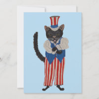 Tío Sam Gato Negro
