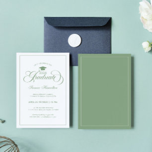 Invitación Tipografía de estilo elegante de escritura blanca 