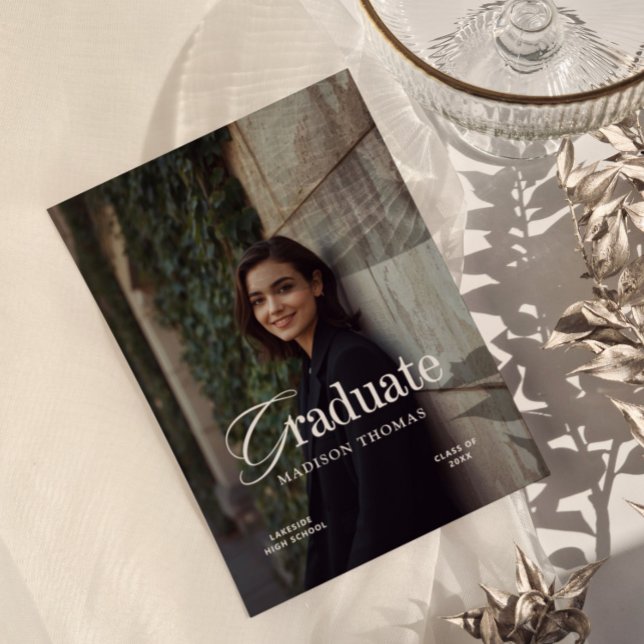 Invitación Tipografía Editorial Graduación (Subido por el creador)